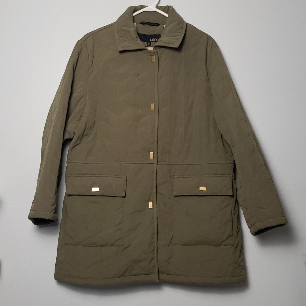 Utex Quilted fleece lined jacket
